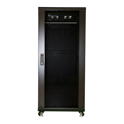 Extralink 27U 600x800 Schwarzer Rackschrank