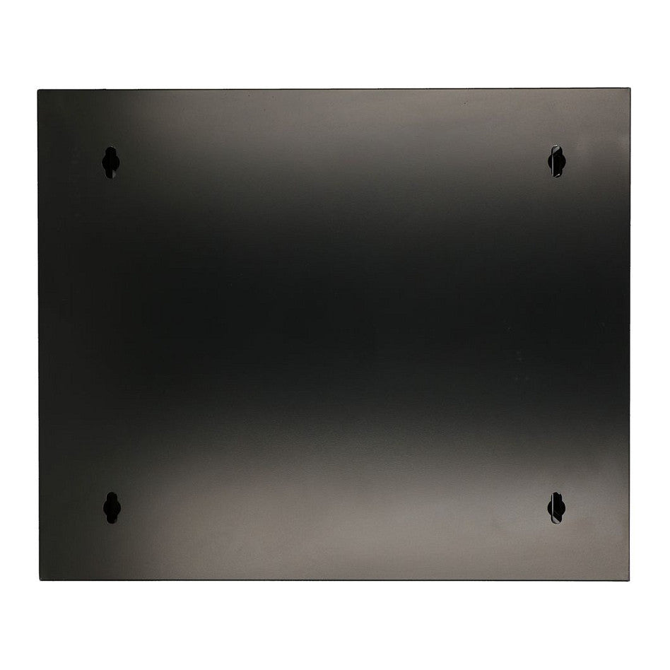 Extralink 12U Wandmontierter Rackschrank 600x600 AZH Schwarz, Doppelte Sektion