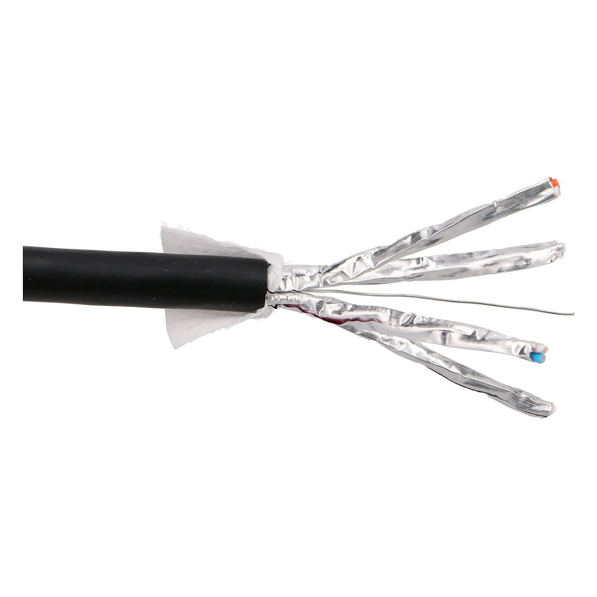 Extralink CAT6A FTP (F/UTP) Innen | Netzwerkkabel Twisted Pair | 305m, mit Gel