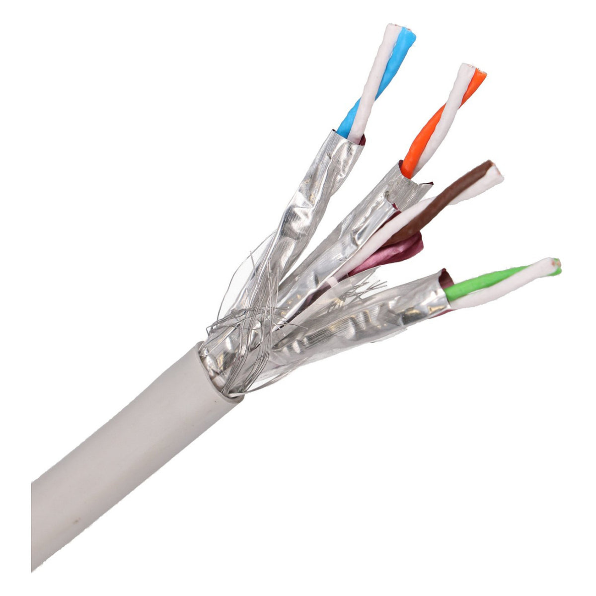Extralink CAT7 SFTP (S/FTP) Innenbereich | Netzwerkkabel Twisted Pair | 305m