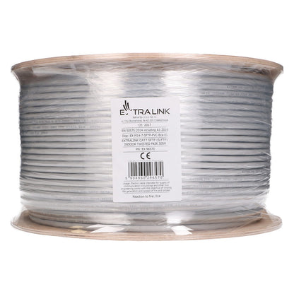 Extralink CAT7 SFTP (S/FTP) Innenbereich | Netzwerkkabel Twisted Pair | 305m