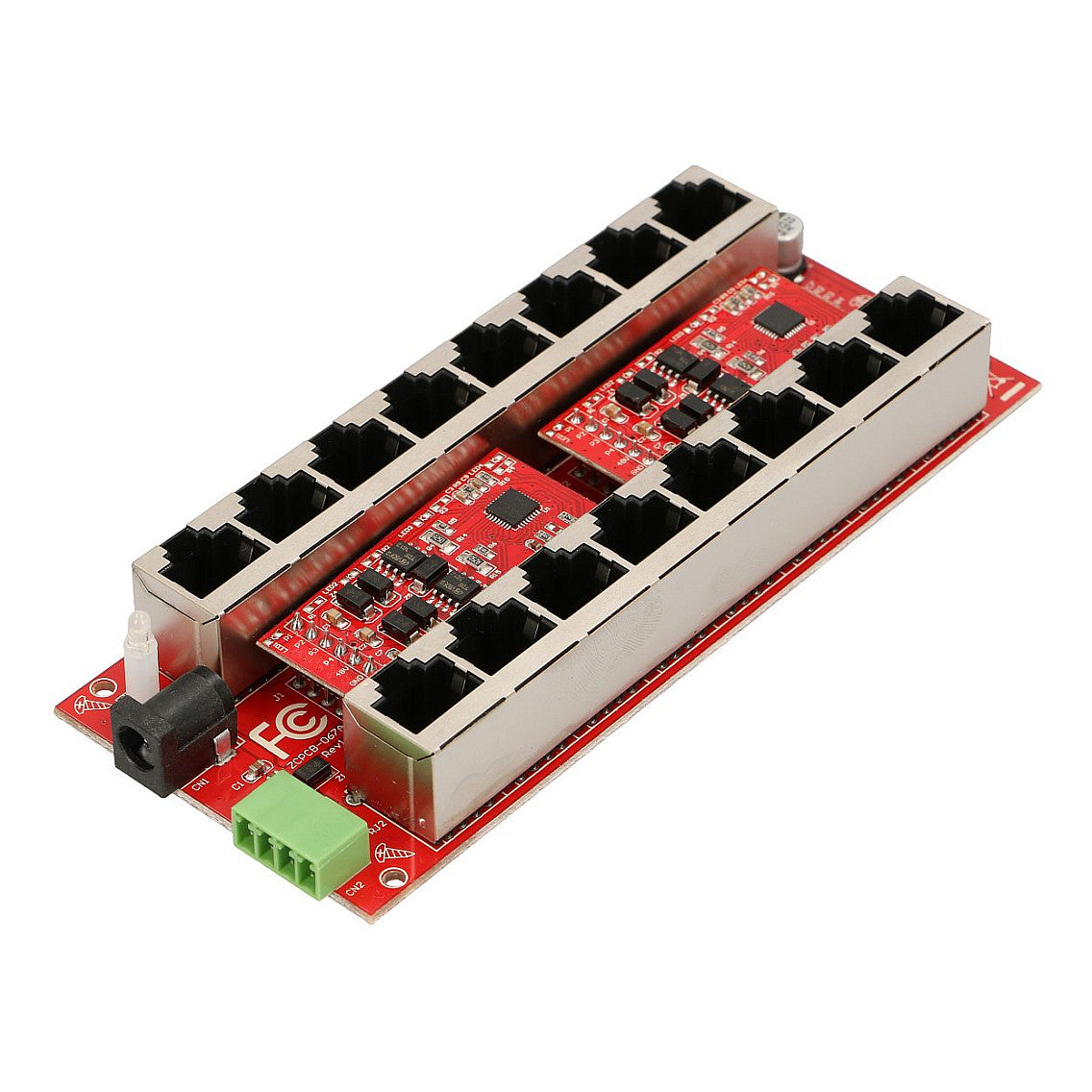 EXTRALINK ACTIVE POE INJECTOR 8 PORT GIGABIT 802.3AT/AF MODE A