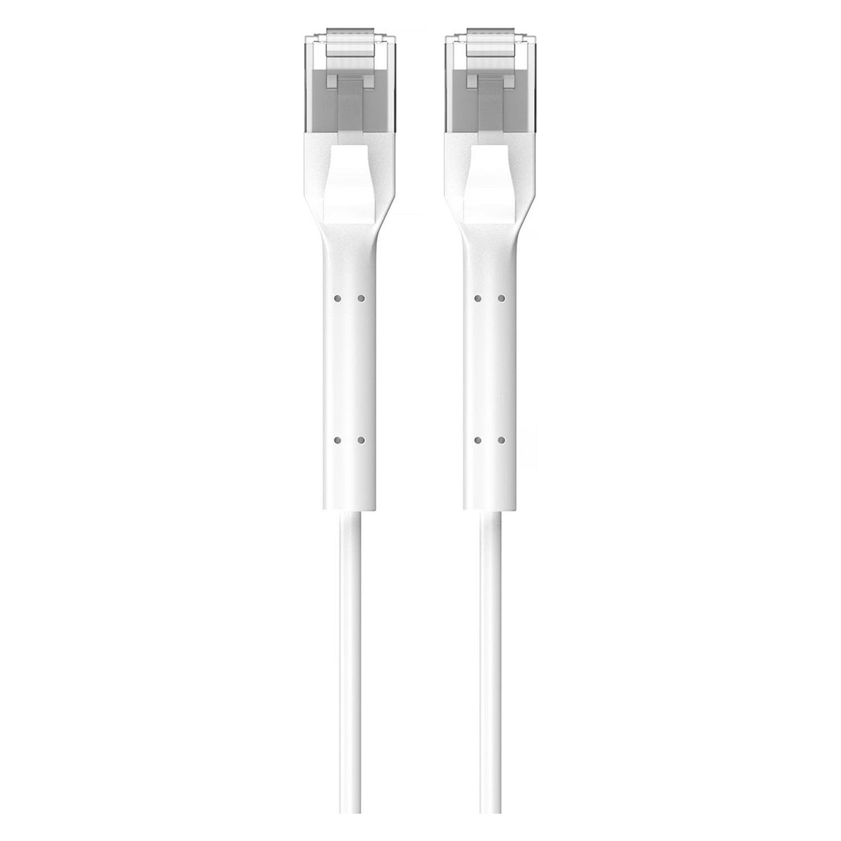 EXTRALINK LAN PATCHCORD CAT.6A U/FTP 2M 1GBIT BENDABLE BOOTED FOILED TWISTED PAIR BARE COPPER WHITE