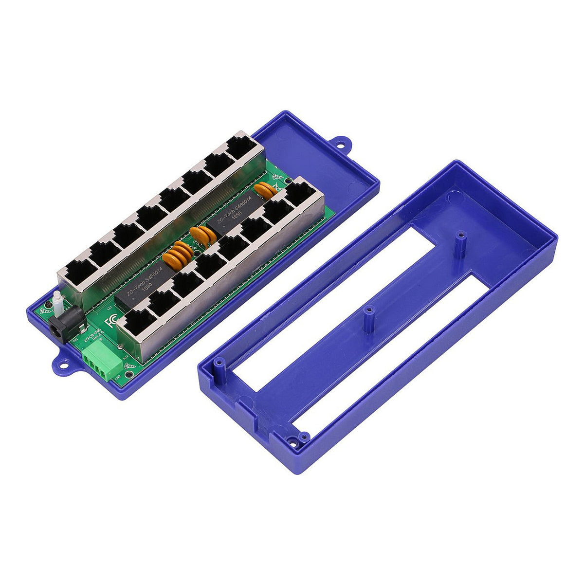 EXTRALINK POE INJECTOR 8 PORT GIGABIT MODE B