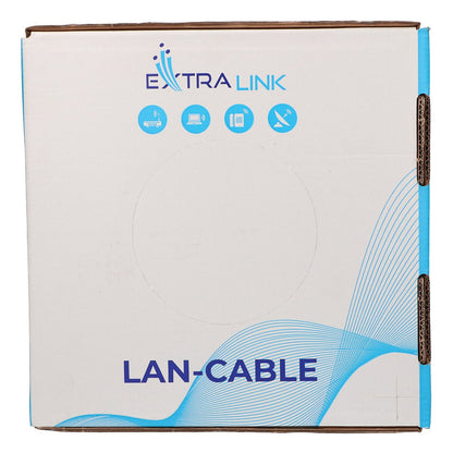 Extralink EX.96655 Cat6A U/UTP Indoor Network Cable 100m