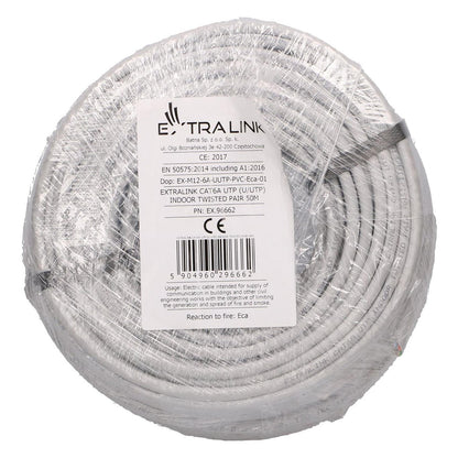 Extralink EX.96662 Cat6A U/UTP Indoor Network Cable 50m
