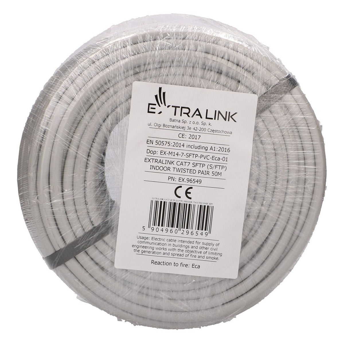 Extralink EX.96549 Cat7 S/FTP Indoor Network Cable 50m