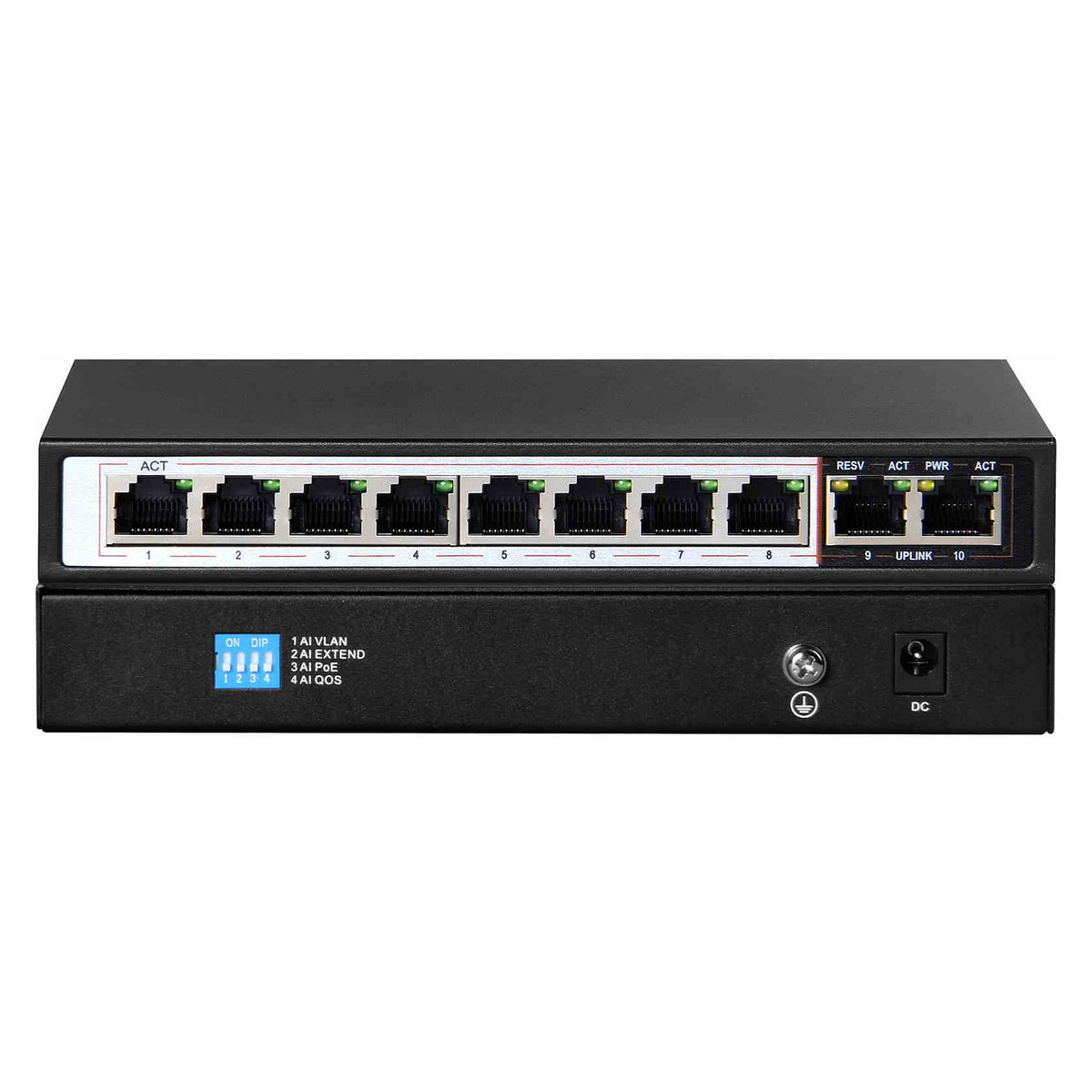 Ceres EX-SF1008P 8 port 10-100Mbps switch
