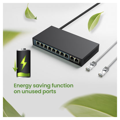 Ceres EX-SF1008P 8 port 10-100Mbps switch