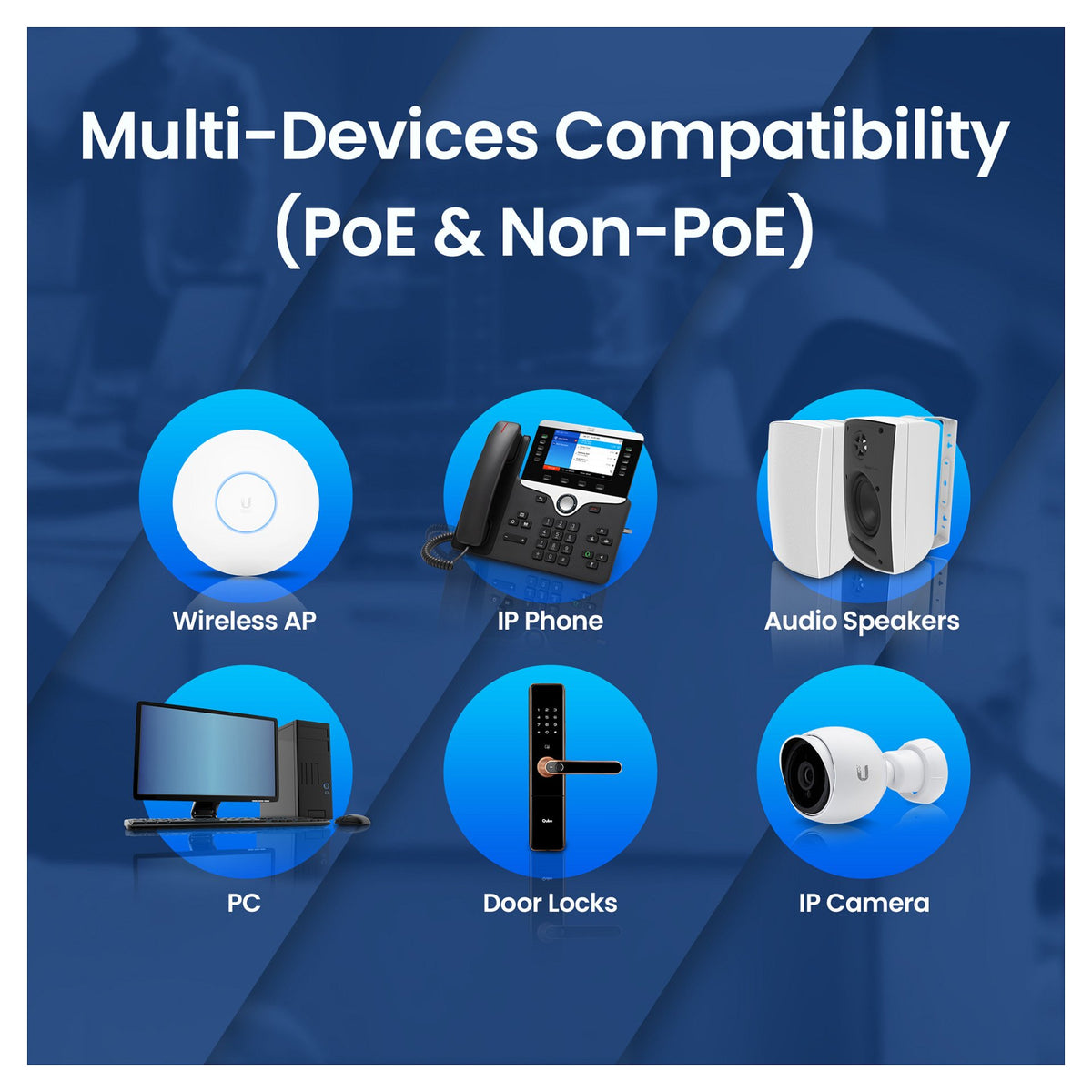 Ceres EX-SF1008P 8 port 10-100Mbps switch