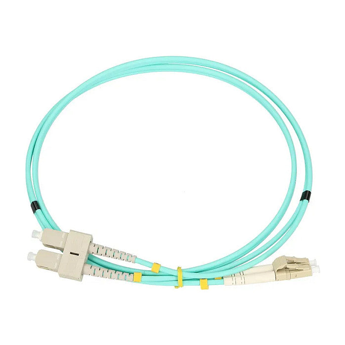 Extralink LC/UPC-SC/UPC Patchkabel, Multimode, OM3, Duplex, 3mm, 5m