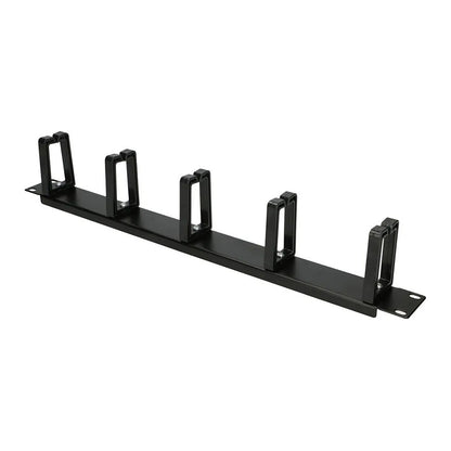 Extralink Kabelorganisator, 1U mit Kunststoffhaltern