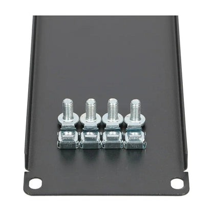 Extralink 2U 19" Frontplatte, Schwarz