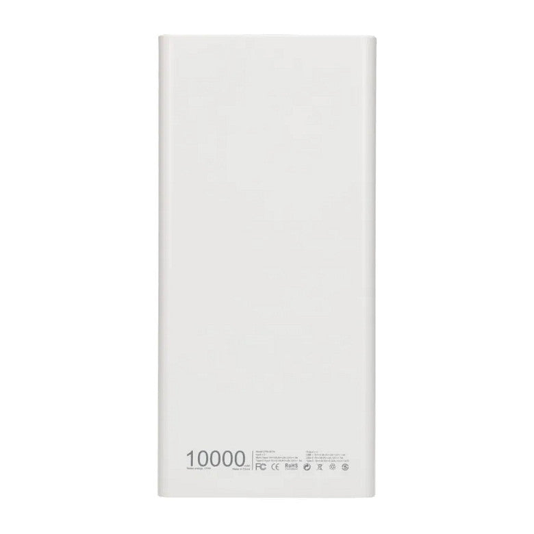 Extralink EPB-067W Powerbank 10000mAh Weiß, Schnelles Laden, USB-C