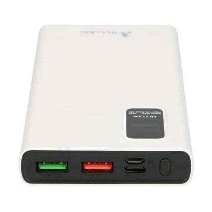 Extralink EPB-067W Powerbank 10000mAh Weiß, Schnelles Laden, USB-C