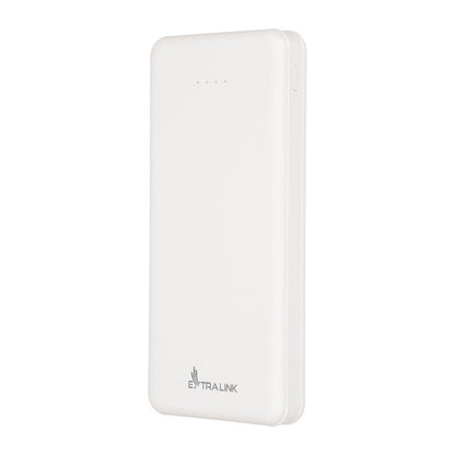Extralink EPB-078W 10000mAh Weißer Powerbank, USB-C