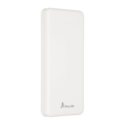 Extralink EPB-078W 10000mAh Weißer Powerbank, USB-C