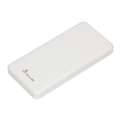 Extralink EPB-078W 10000mAh Weißer Powerbank, USB-C