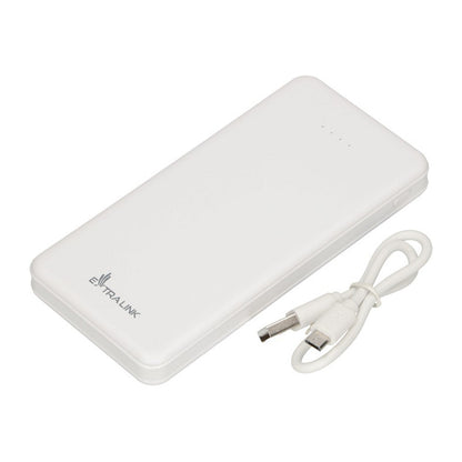 Extralink EPB-078W 10000mAh Weißer Powerbank, USB-C