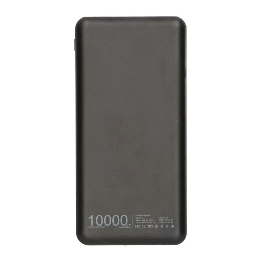 Extralink EPB-098B 10000mAh Schwarzer Powerbank, USB-C
