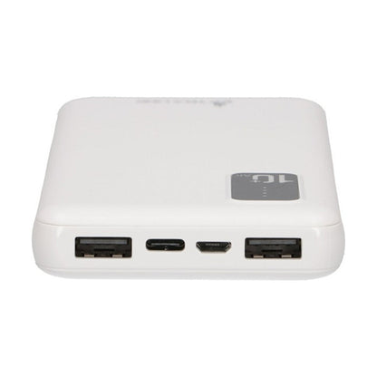 Extralink EPB-098W 10000mAh Weißer Powerbank, USB-C