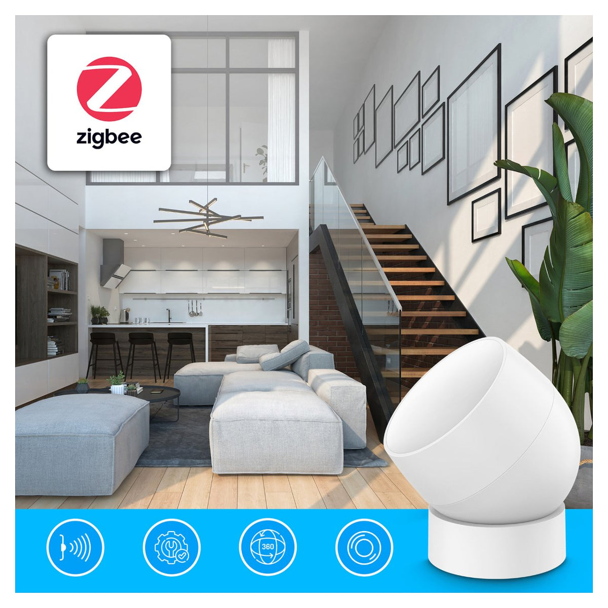 Extralink Smart Life Bewegungssensor, PIR, Smart Home