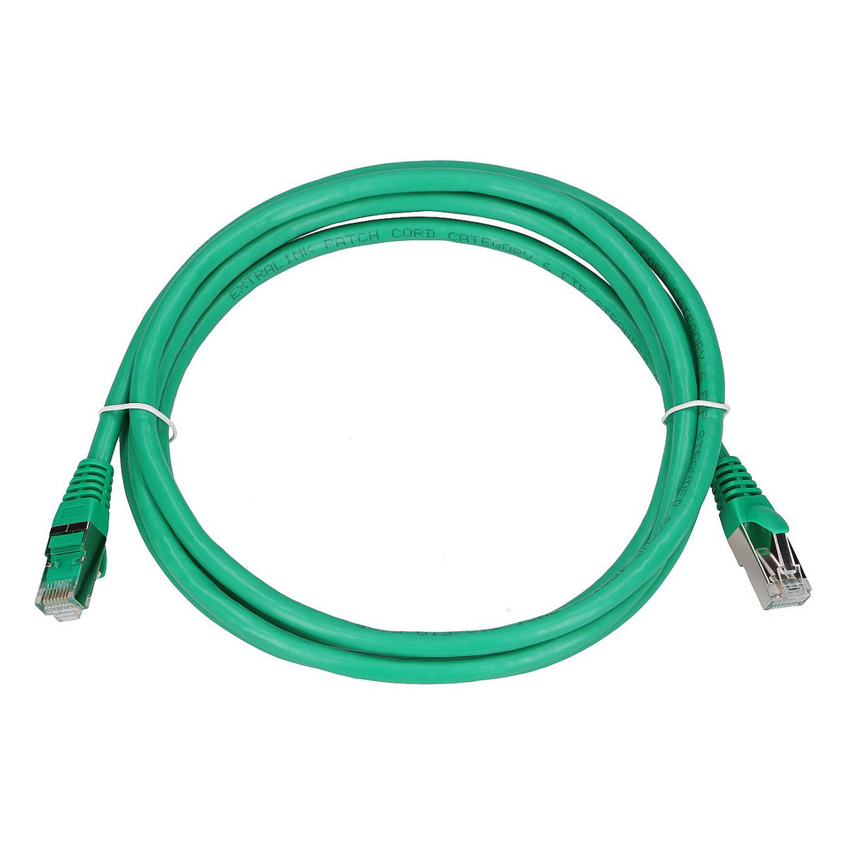 Extralink Cat.6 FTP 2m LAN Patchkabel, Kupfer-Netzwerkkabel, Twisted Pair 1Gbit/s [COPY]