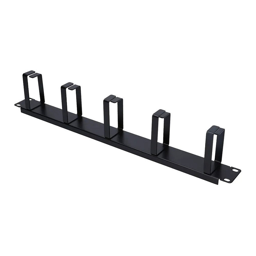 Extralink Kabel Organizer, 1U Schwarz