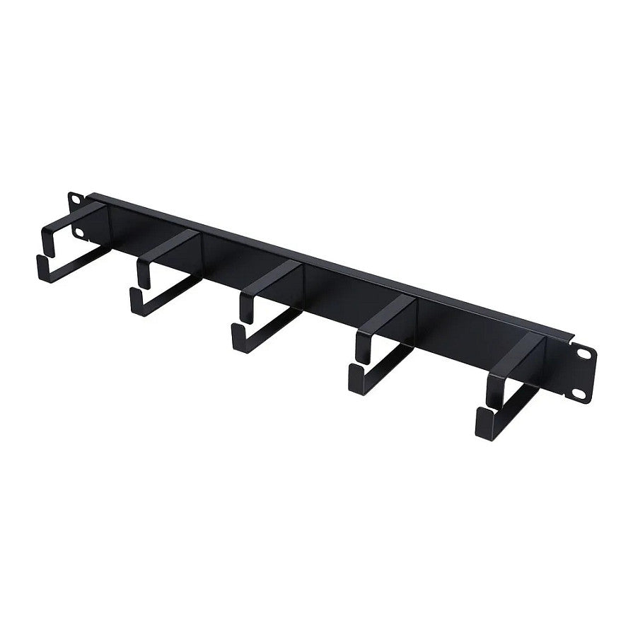 Extralink Kabel Organizer, 1U Schwarz