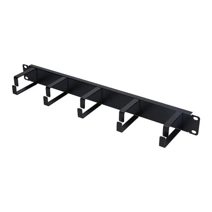 Extralink Kabel Organizer, 1U Schwarz