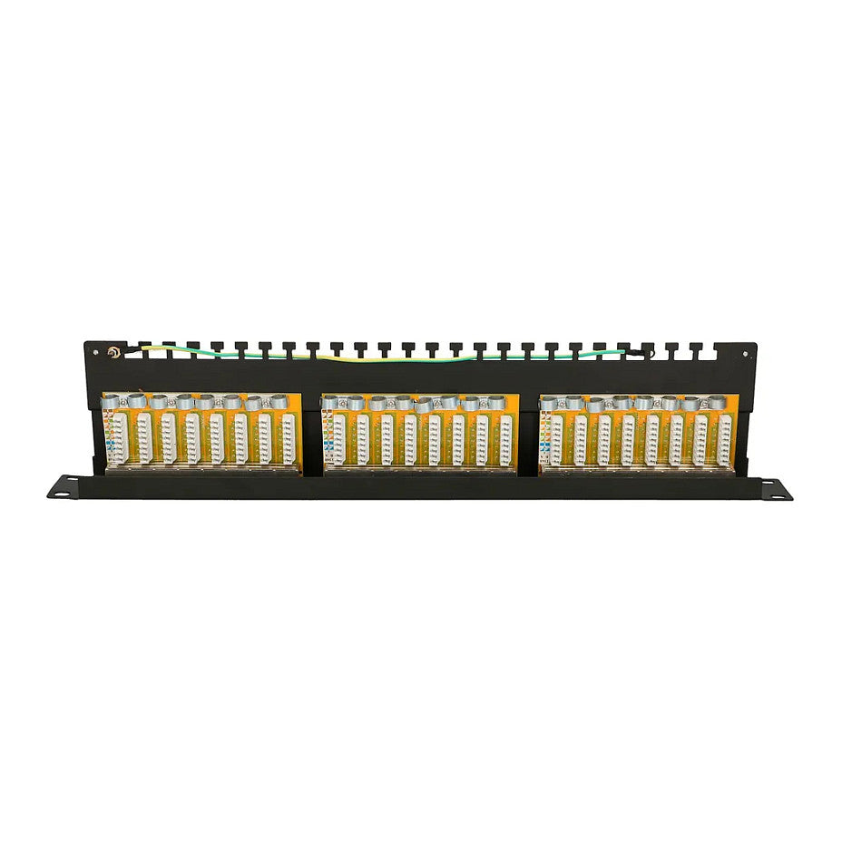 Extralink CAT6 STP Patchpanel V2, 24 Ports