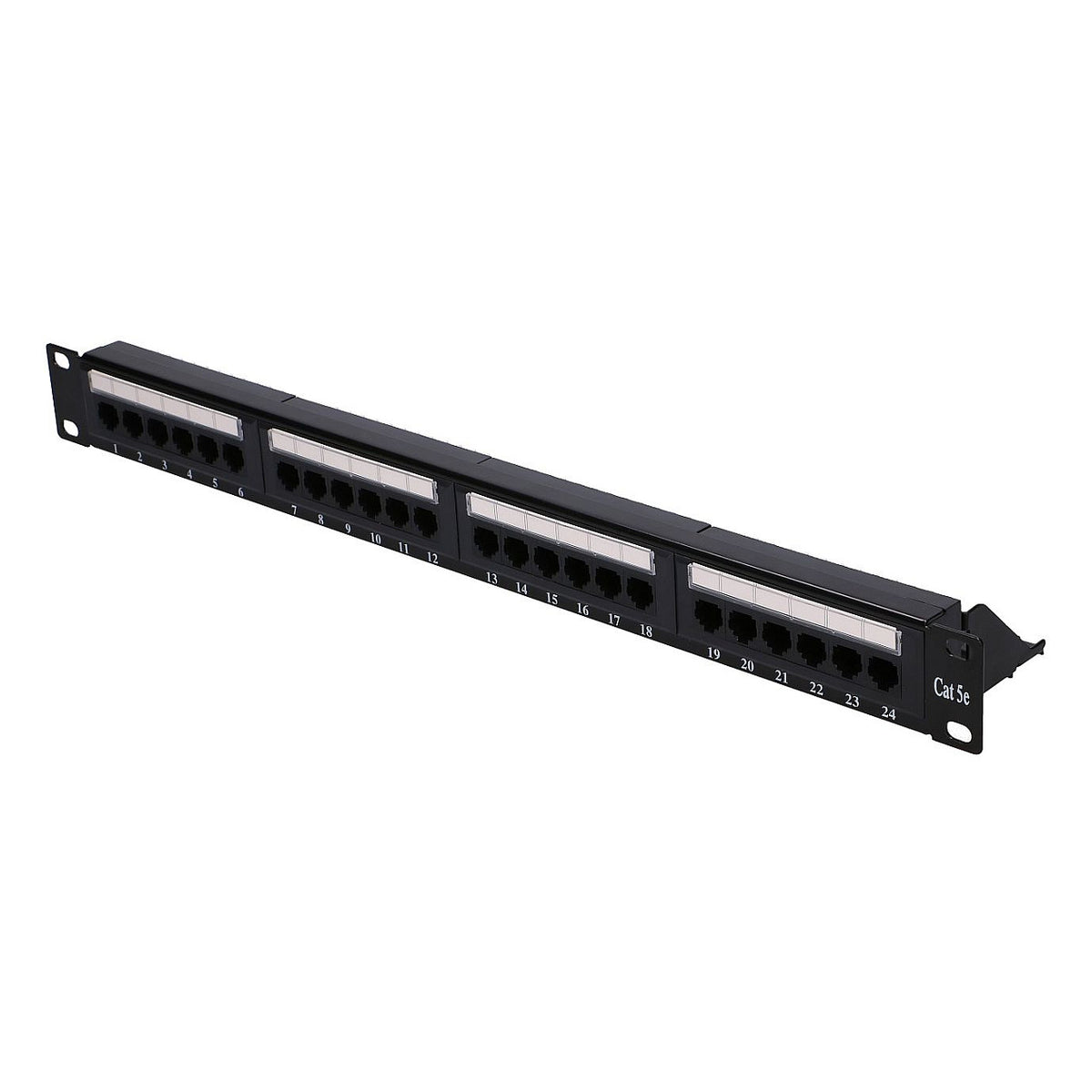 Extralink CAT5E UTP V2 Patchpanel, 24 Ports