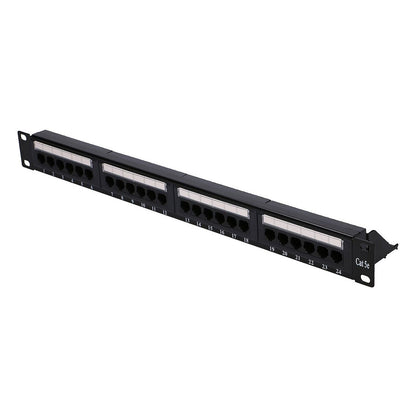 Extralink CAT5E UTP V2 Patchpanel, 24 Ports