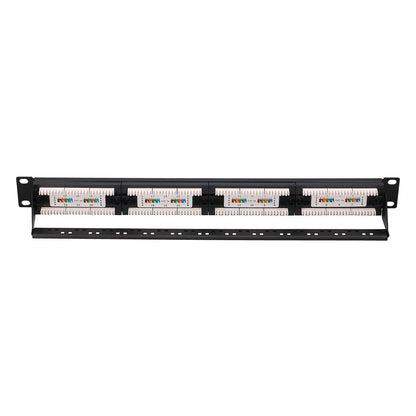 Extralink CAT5E UTP V2 Patchpanel, 24 Ports