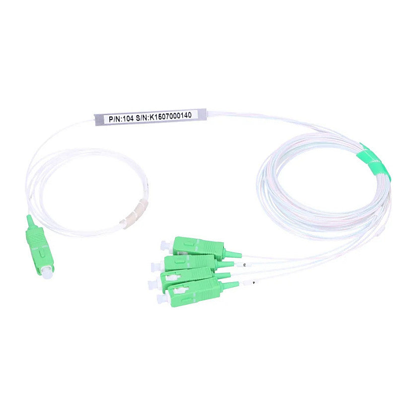 Extralink 1:4 PLC SC/APC Splitter, 900um, 1m