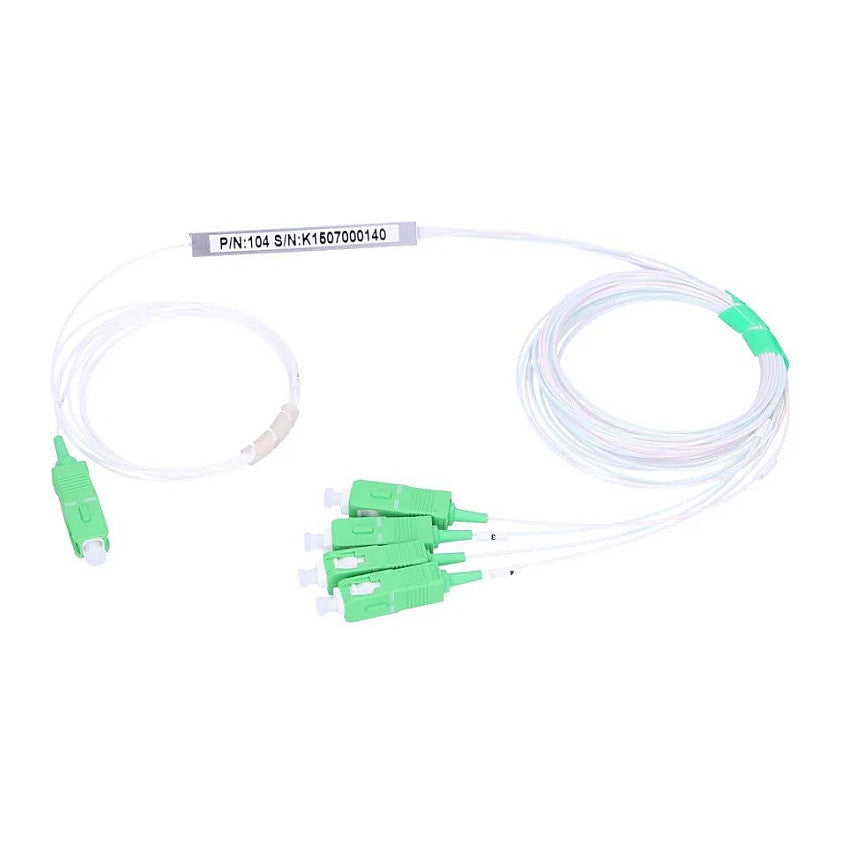 Extralink 1:4 PLC SC/APC Splitter, 900um, 1.5m