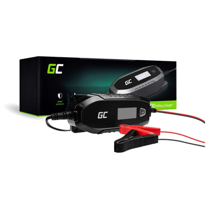 Green Cell AGM Gel and Lead Acid Battery Charger 48W 6V / 12V