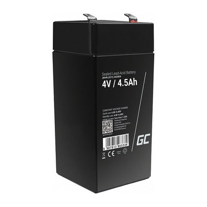 Green Cell AGM Battery Lead Acid VRLA 4V 4.5Ah