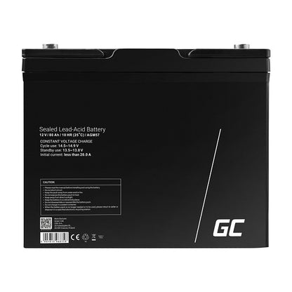 Green Cell AGM Battery Lead Acid VRLA 6V 1.2Ah for Toys and Alarms