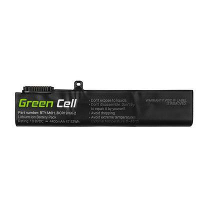 Green Cell Laptop Battery BTY-M6H for MSI GE62 GE63 GE72 GE73 GE75 10.8V 4400mAh