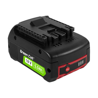 Green Cell Battery for Bosch 18V 5Ah Power Tools Replacement Battery GBA 1600A002U5
