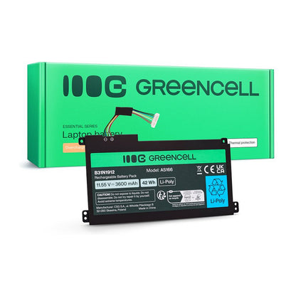 Greencell Battery for Asus C31N1912 / B31N1912 3HWPP ASUS VivoBook 14: E410MA, L410MA, E410KA, E510MA