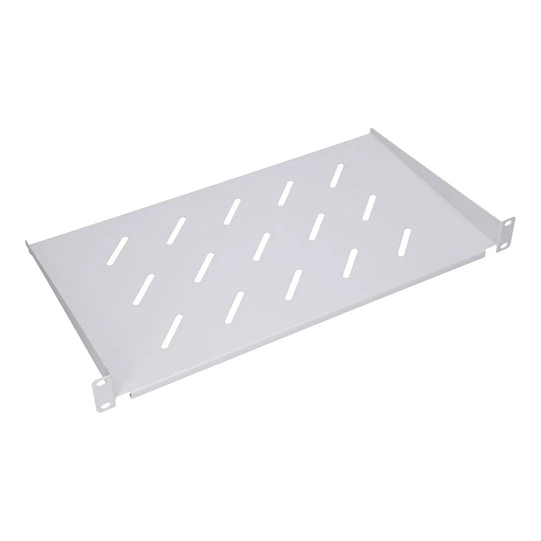 1U 350mm Graues Regal, 19", für Wandmontierte Schränke