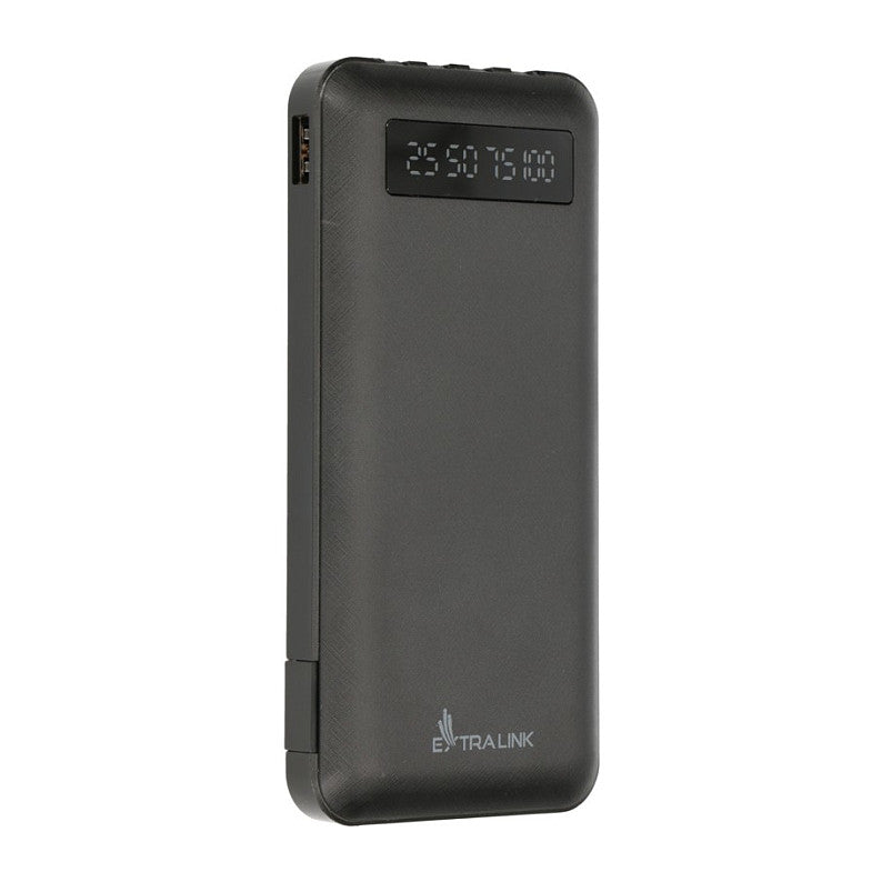 EPB-083 Powerbank 10000mAh Schwarz, Tragbares Ladegerät, USB-C