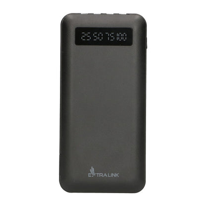 EPB-083 Powerbank 10000mAh Schwarz, Tragbares Ladegerät, USB-C