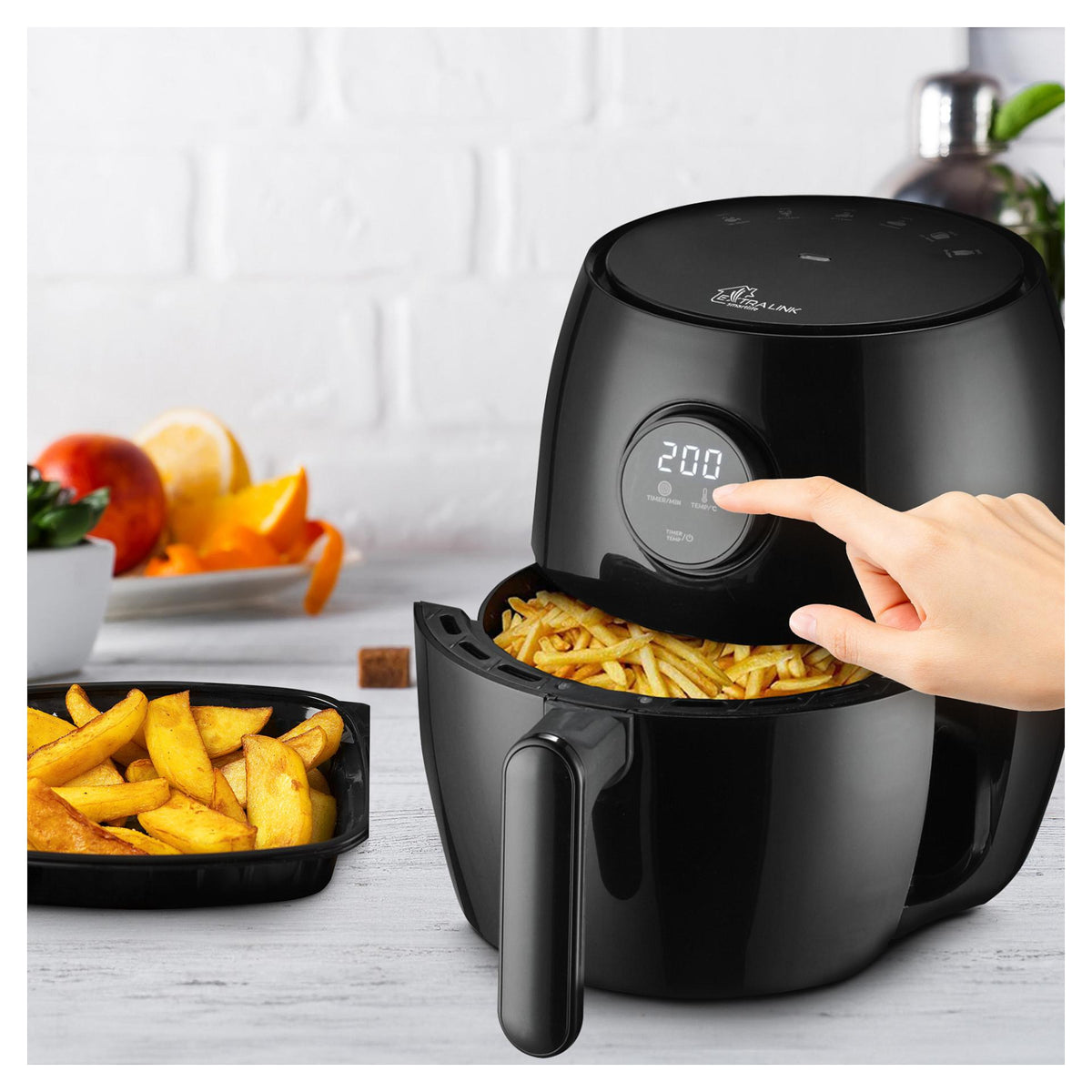 Extralink Home Air Fryer SJ-200 2L EU, Heißluftfritteuse, 1000W