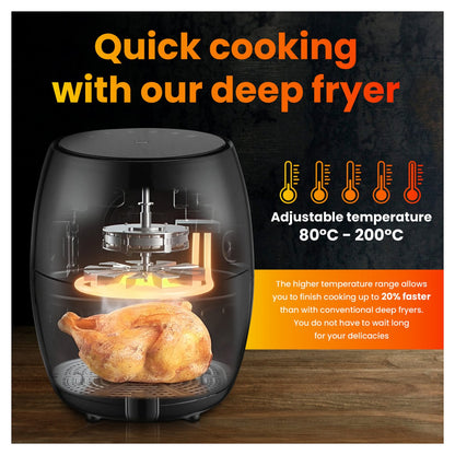 Extralink Home Air Fryer SJ-200 2L EU, Heißluftfritteuse, 1000W
