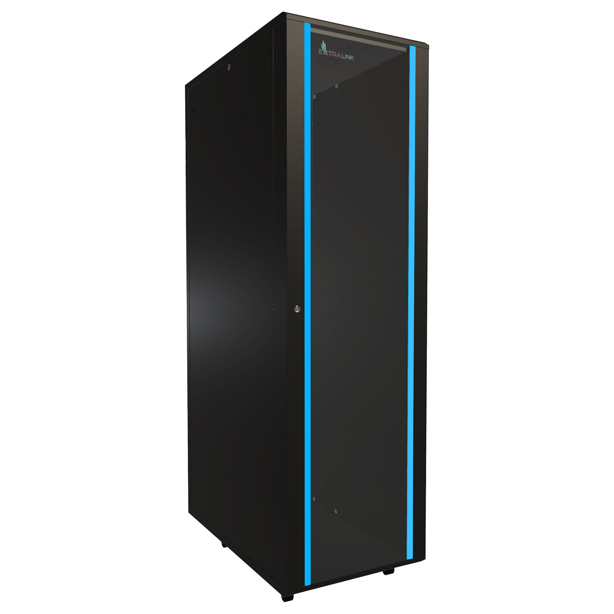 Extralink 42U 600x1000 Black | Rackmount cabinet | standing