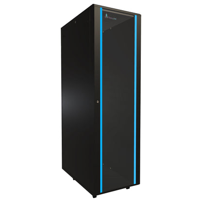 Extralink 42U 600x1000 Black | Rackmount cabinet | standing
