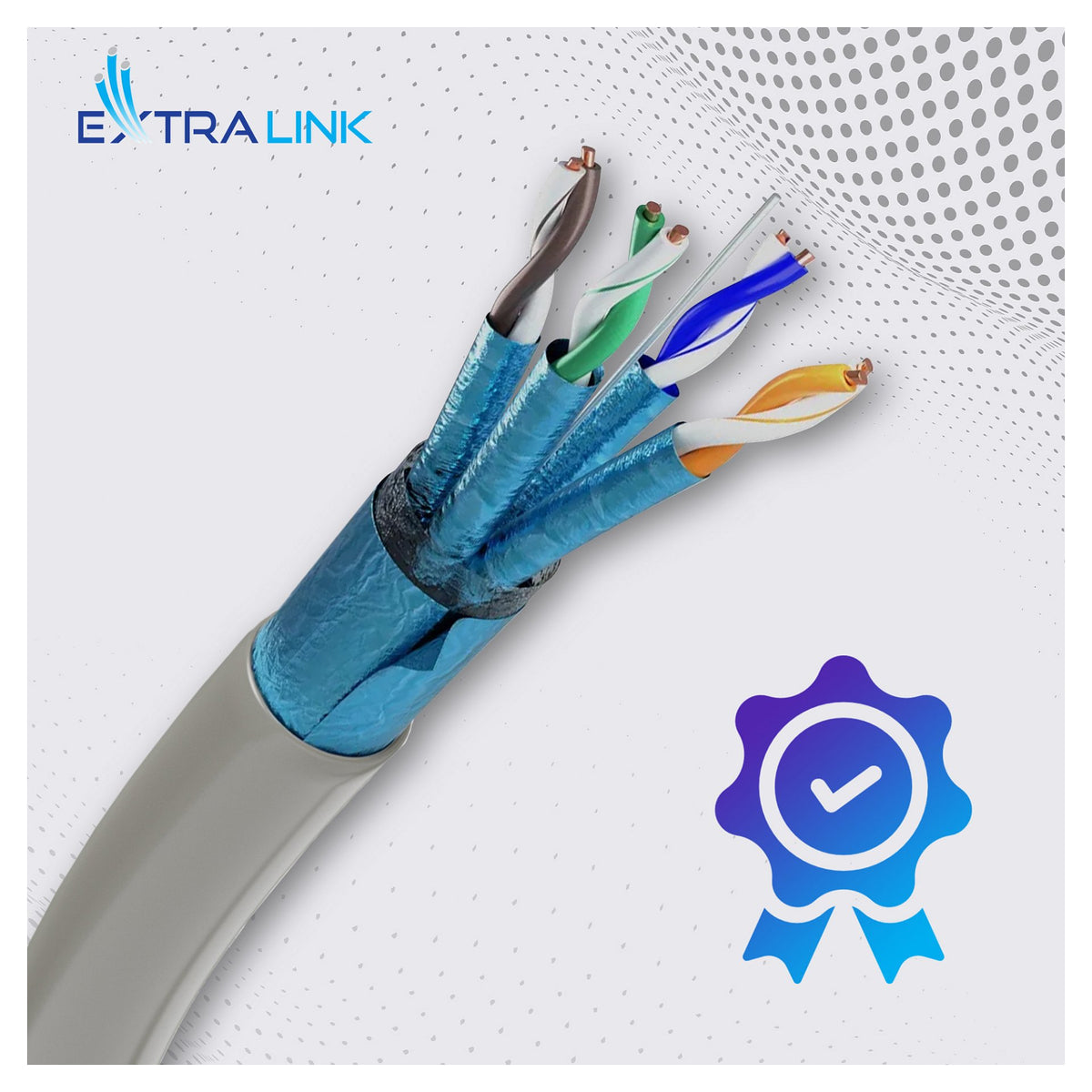 CAT6A FTP (F/FTP) V2 Indoor | Twisted pair | 500M
